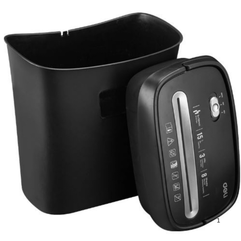 Deli-E9947 8Sheet Cross-Cut Paper Shredder