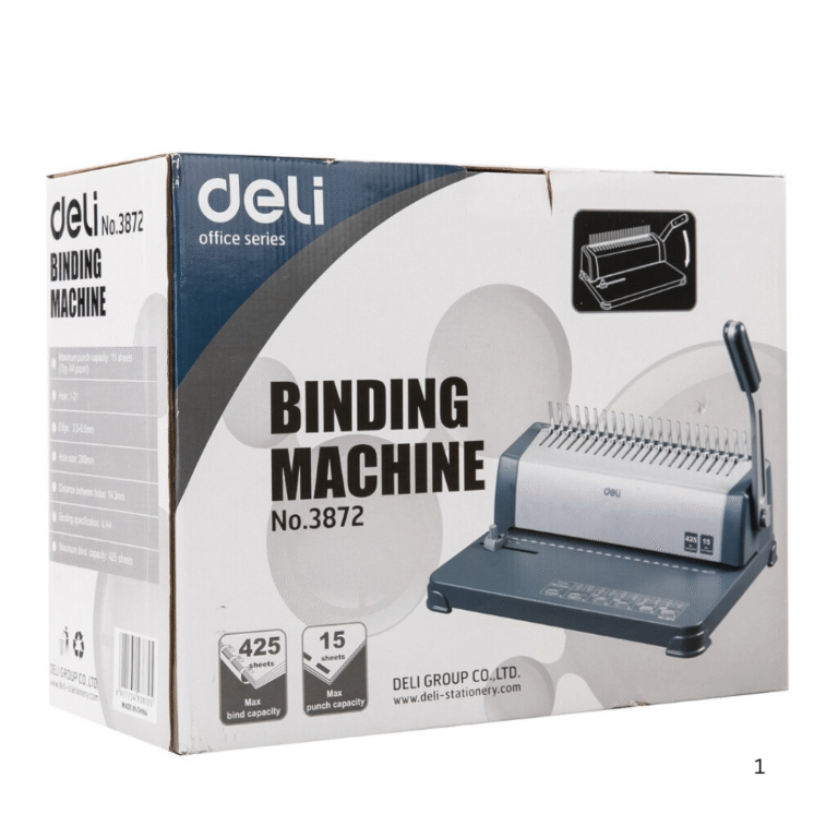 Deli 3872 Comb Binding Machine Steel