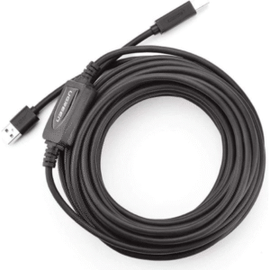 UGREEN USB A 2.0 Male to B Male Active 15M Printer Cable