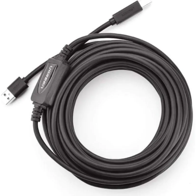 UGREEN USB A 2.0 Male to B Male Active 15M Printer Cable