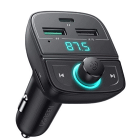 UGREEN Bluetooth Car Charger (5.0+PD+QC3.0+USB Flash Drive+TF) - CD229