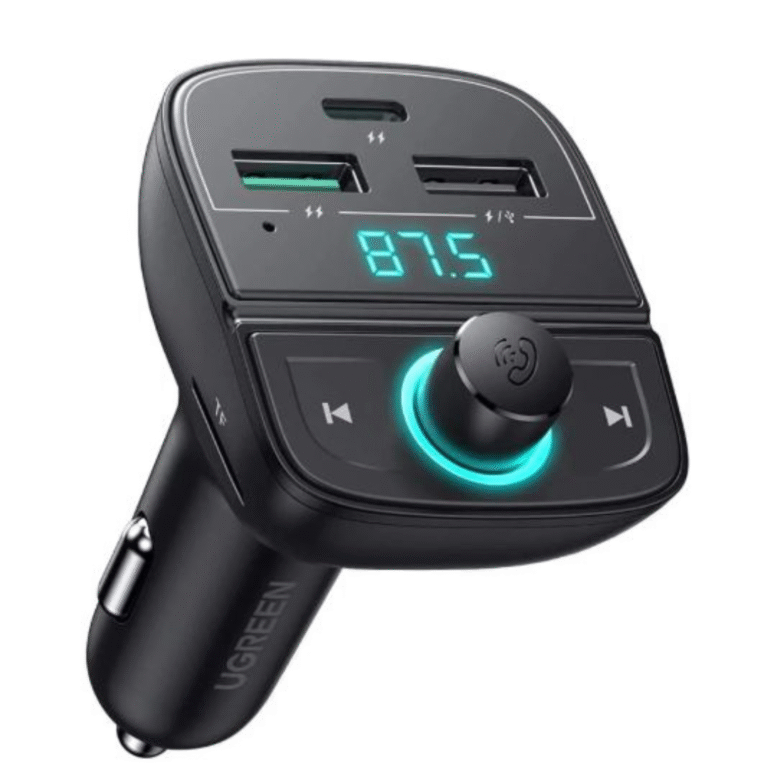 UGREEN Bluetooth Car Charger (5.0+PD+QC3.0+USB Flash Drive+TF) - CD229