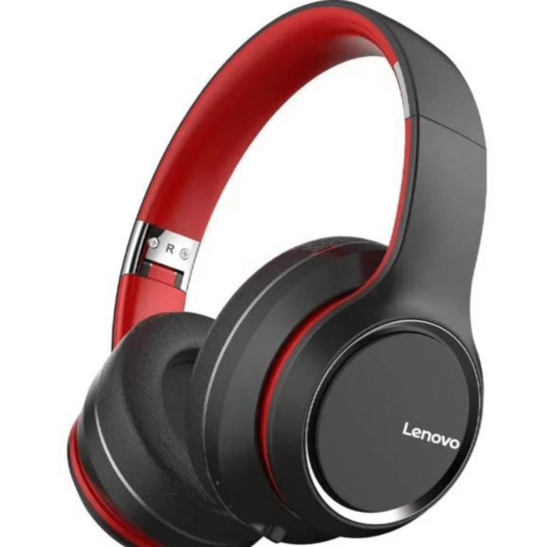 Lenovo HD200 Bluetooth Headphones with Microphone - Black
