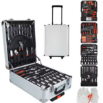 Professional Mechanic Tool Set 499-Piece Aluminium Trolley Case