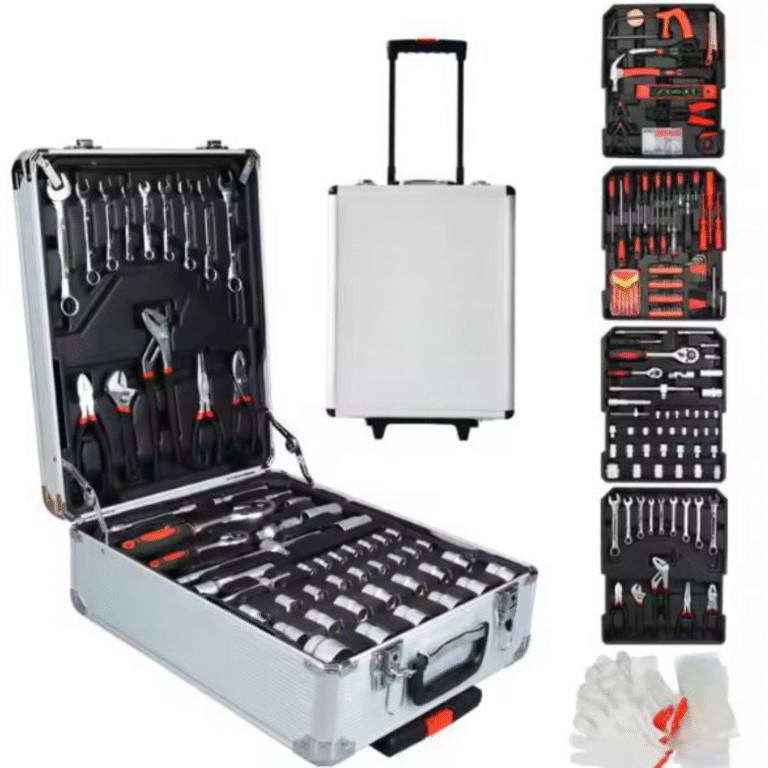 Professional Mechanic Tool Set 499-Piece Aluminium Trolley Case