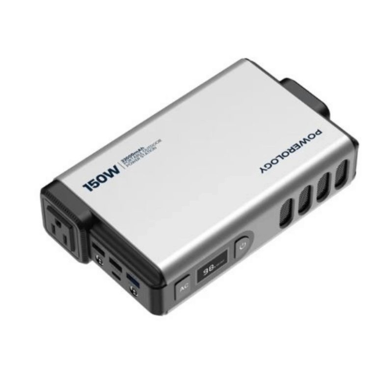 Powerology 32000mah 150W Mini Power Station with AC Outlet