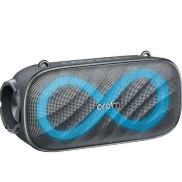Oraimo SpaceBox Pro OBS-682 80W supreme loudness 20hrs playtime portable wireless speaker with AUX, mic, mem & flash ports