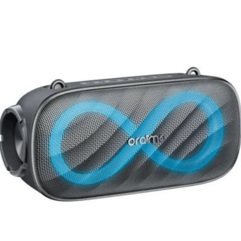 Oraimo SpaceBox Pro OBS-682 80W supreme loudness 20hrs playtime portable wireless speaker with AUX, mic, mem & flash ports