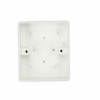 Single PVC Pattress Box