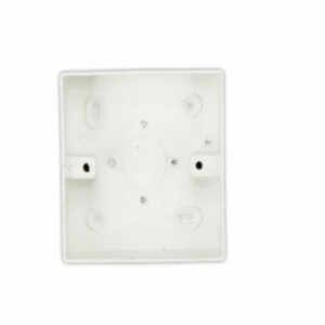 Single PVC Pattress Box