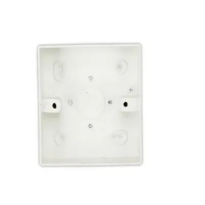 Single PVC Pattress Box