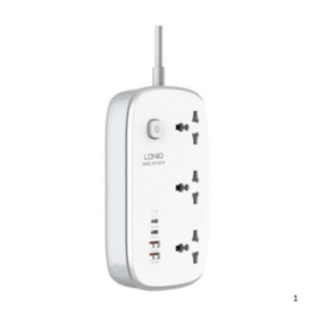 LDNIO SC3416 65W 3Power Socket + 2USB Port 2 Meter Extension