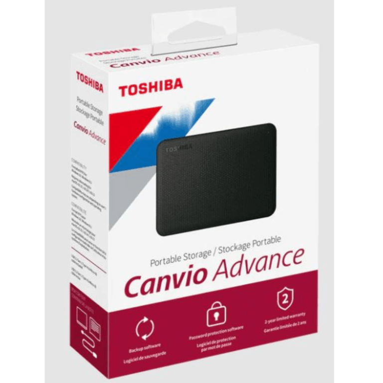 Toshiba 1TB Canvio Advance Portable External Hard Drive