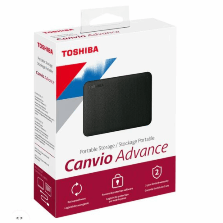 Toshiba Canvio Advance 2TB 2.5" External Hard Drive