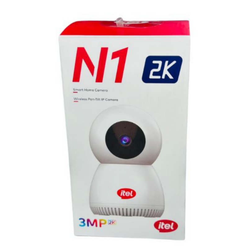 Itel Pan-Tilt N1 2K 3MP resolution IP WiFi Camera