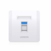 UGREEN Single-Port Wall Plate White - NW144