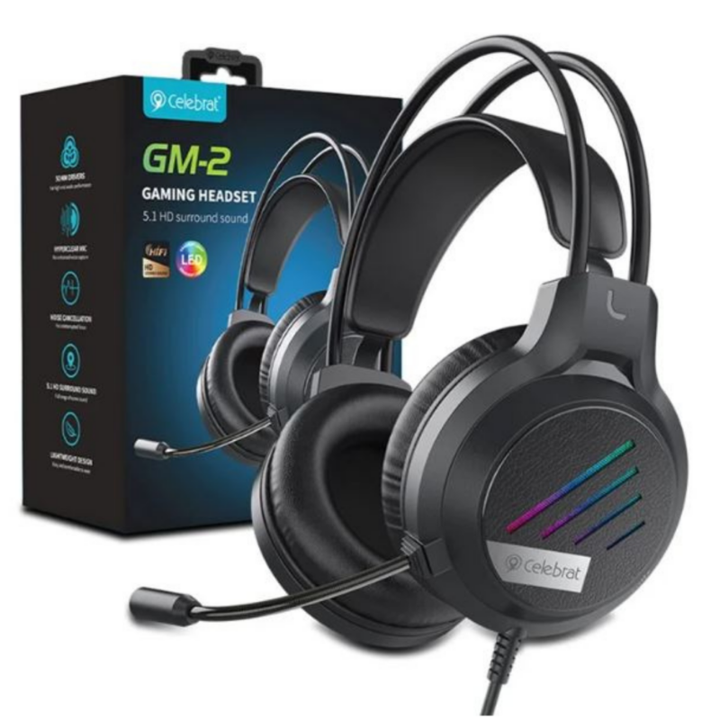 Celebrat GM-2 Overhead Wired Gaming Headset