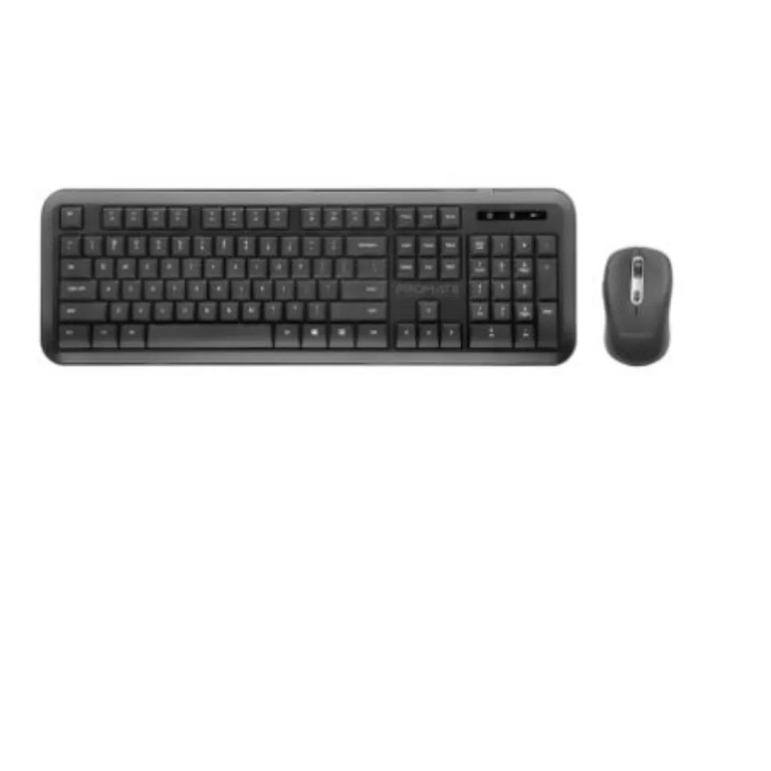 Promate Ergonomic Wireless Keyboard & Mouse Combo Promate Ergonomic Wireless Keyboard & Mouse Combo