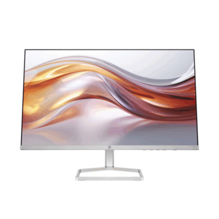 HP Series 5 524sw 23.8" FHD Monitor, White Color, Connectivity: 1 VGA, 1 HDMI 1.4 - 94C21AS