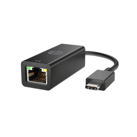 HP USB-C to RJ45 Adapter - Black