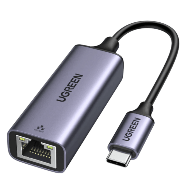 UGREEN USB-C 3.1 Gen 1 to RJ45 Gigabit Ethernet Adapter (Space Grey) - CM199