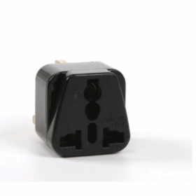 Multi Black Fused UK Adaptor