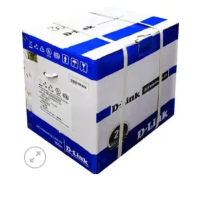 D-Link Cat6 UTP 24AWG PVC Cable Roll 305m - Gray