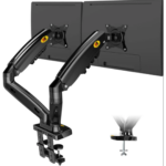 North Bayou Dual Arm Monitor Stand 17''-27''