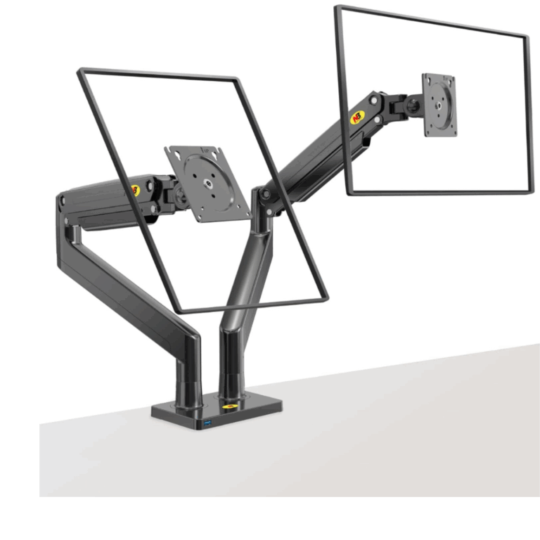 North Bayou Dual Arm Monitor Stand 17''-27''