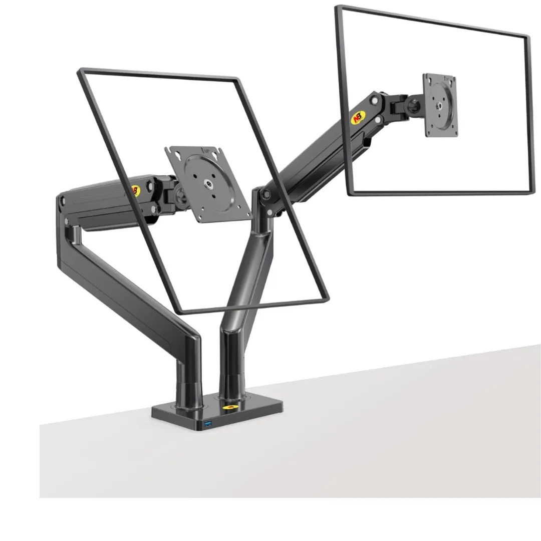 North Bayou Dual Arm Monitor Stand 17''-27''