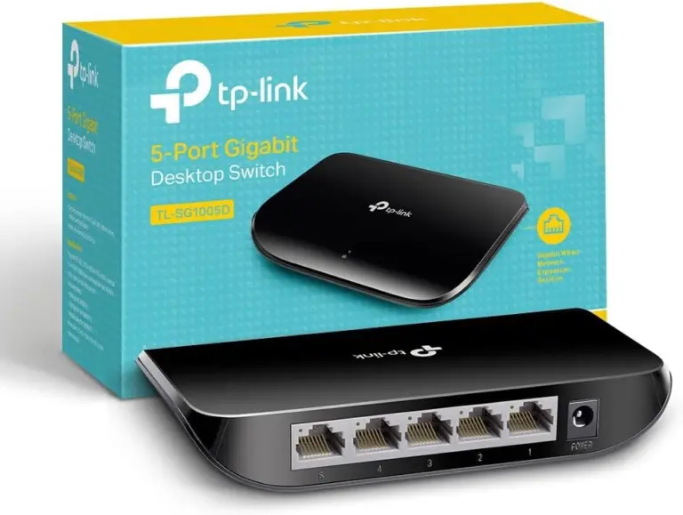 TP-Link 5-Port 10/100/1000Mbps Gigabit Desktop Switch - TL-SG1005D