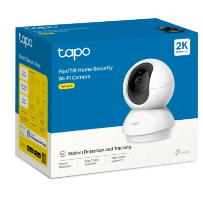 TP-Link Pan/Tilt Home Security Wi-Fi Camera - TL-TAPO C210