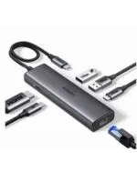UGREEN 6-in-1 USB-C Multi-function Hub – CM512 (UG-45000)