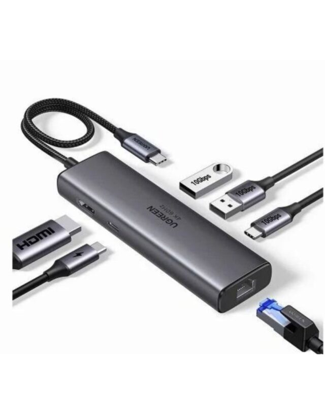 UGREEN 6-in-1 USB-C Multi-function Hub – CM512 (UG-45000)