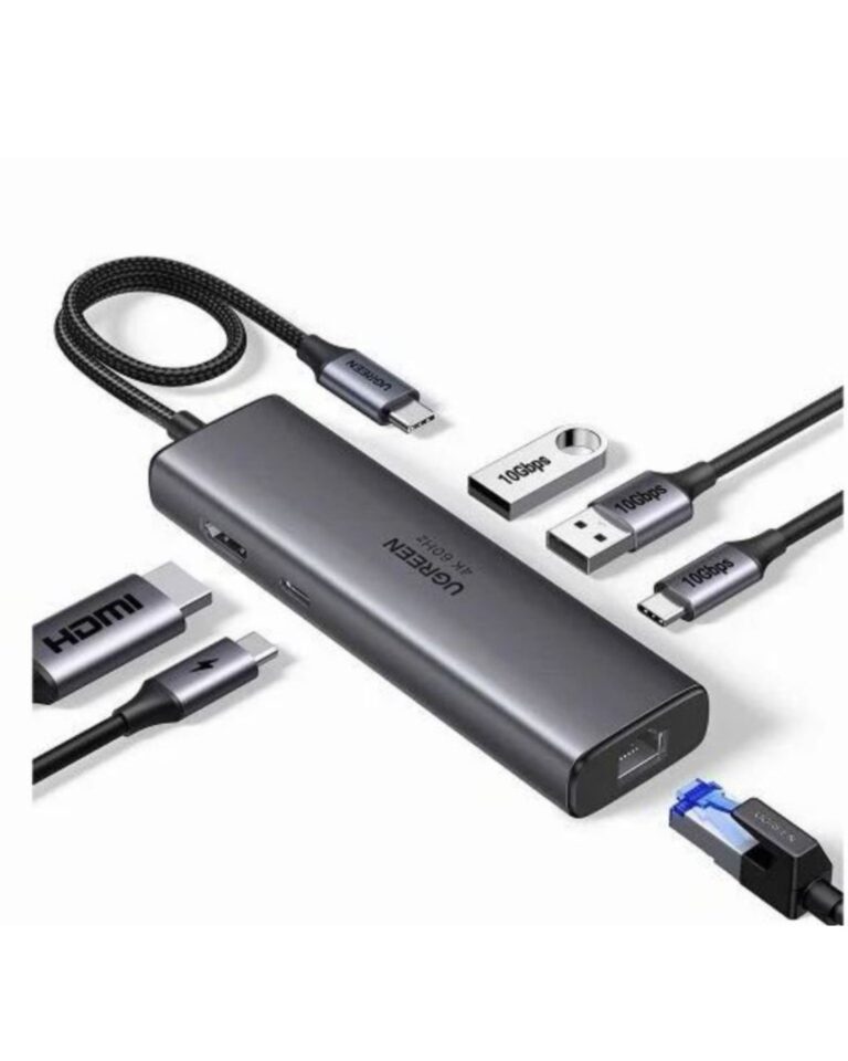 UGREEN 6-in-1 USB-C Multi-function Hub – CM512 (UG-45000)