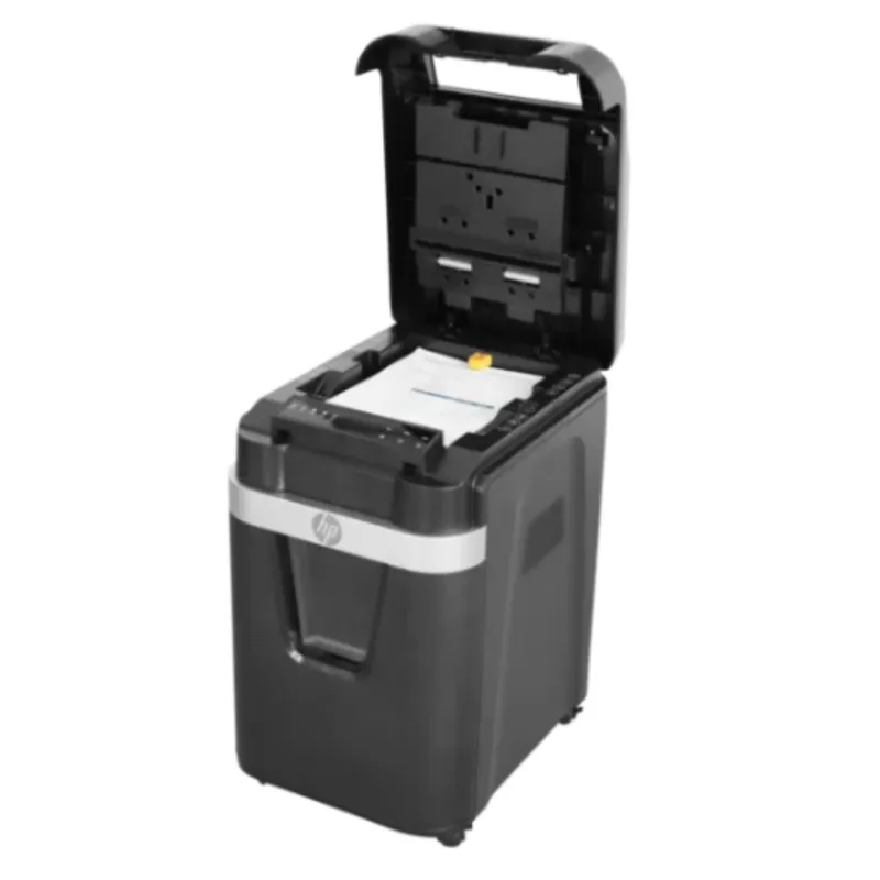 HP Pro Shredder Auto 200MC Auto Feed 200 Sheets, 10-Sheet Manual Micro-Cut Shredder