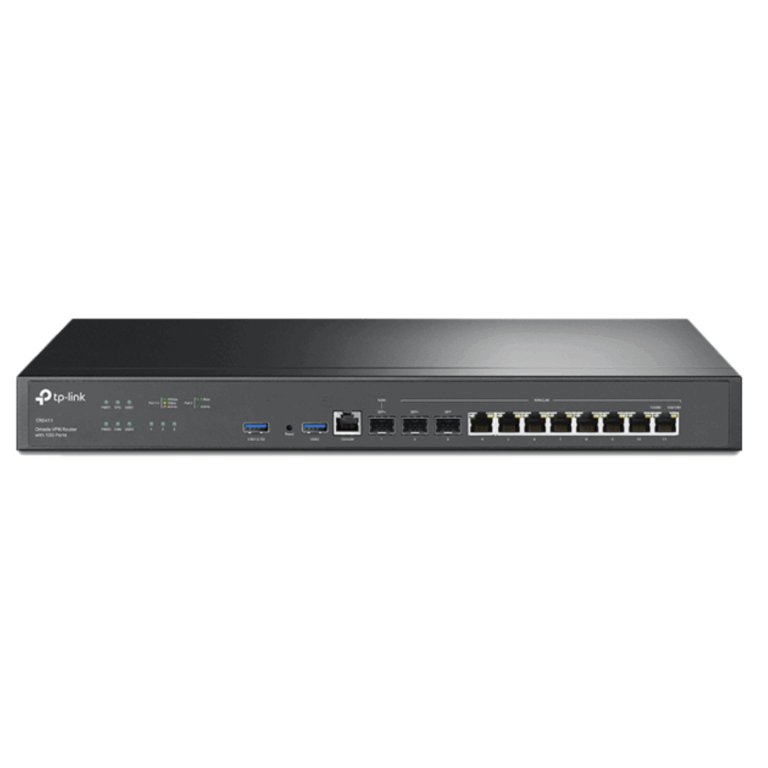 TP-Link Omada VPN Gateway with 10G Ports - TL-ER8411