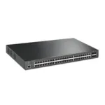 TP-Link Omada JetStream 48-Port Gigabit L2+ Managed Switch with 48-Port PoE+ and 4-Port 10GE SFP+ - TL-SG3452XP
