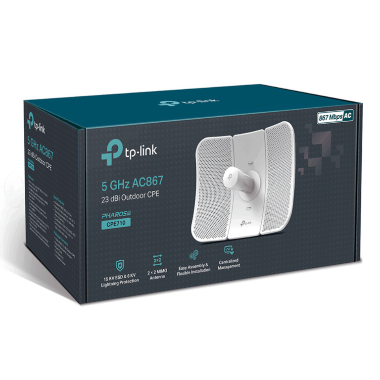 TP-Link 5GHz 867Mbps 23dBi Outdoor CPE - TL-CPE710
