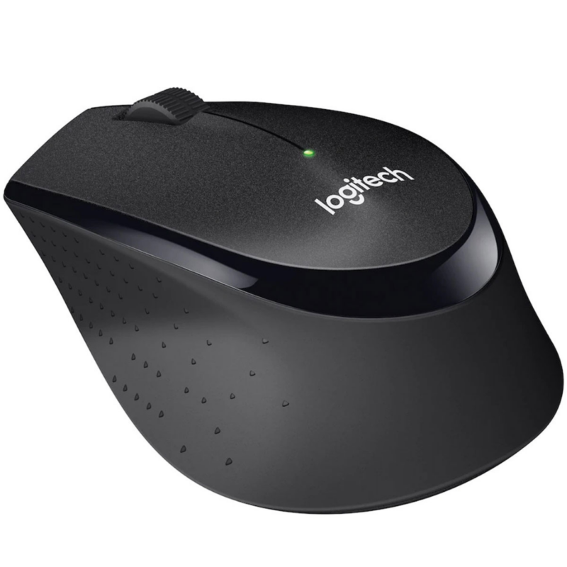 Logitech M330 Silent Plus Wireless Mouse - Black