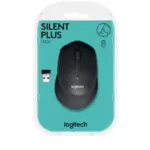 Logitech M330 Silent Plus Wireless Mouse - Black
