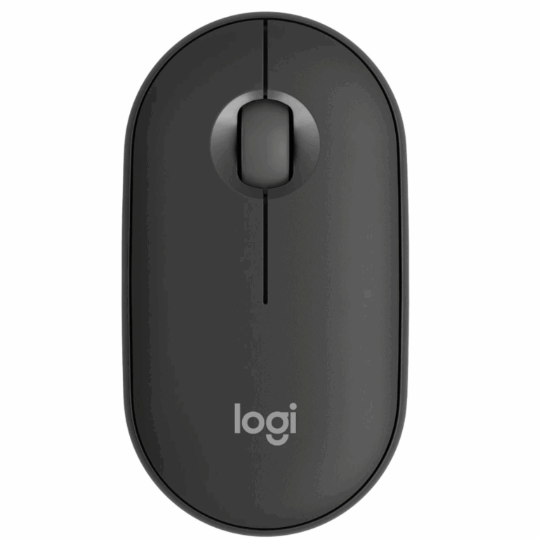 Logitech Pebble M350s Slim and Silent Bluetooth Mouse - Tonal Graphite