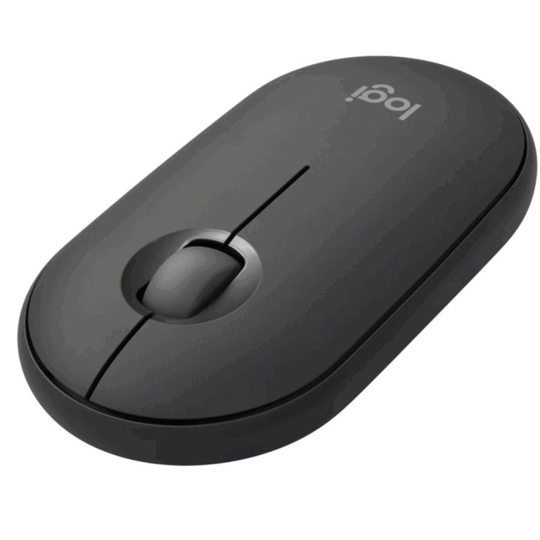 Logitech Pebble M350s Slim and Silent Bluetooth Mouse - Tonal Graphite