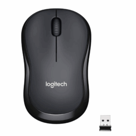 Logitech M221 Silent Wireless Mouse - Charcoal