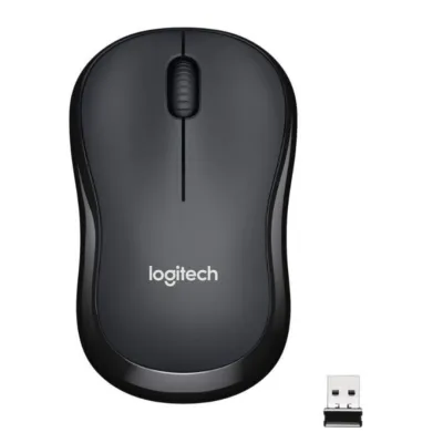 Logitech M221 Silent Wireless Mouse - Charcoal