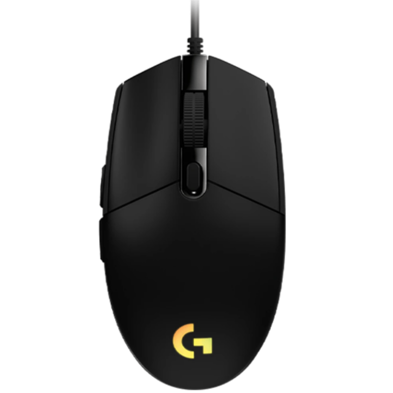Logitech G102 LIGHTSYNC RGB 6 Button USB Gaming Mouse - Black