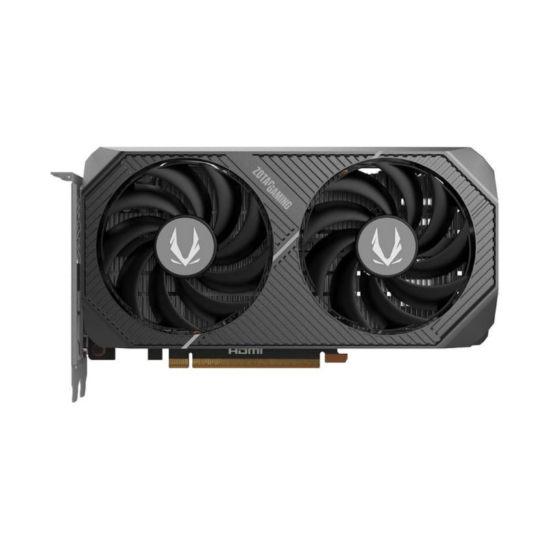 ZOTAC GAMING GeForce RTX 5060 Twin Edge 8GB GDDR7 Graphics Card, Display Outputs: 3 x DisplayPort 2.1b, 1 x HDMI 2.1b, Recommended Power Supply: 550W, Power Input: 8-pin - ZT-B50600E-10M