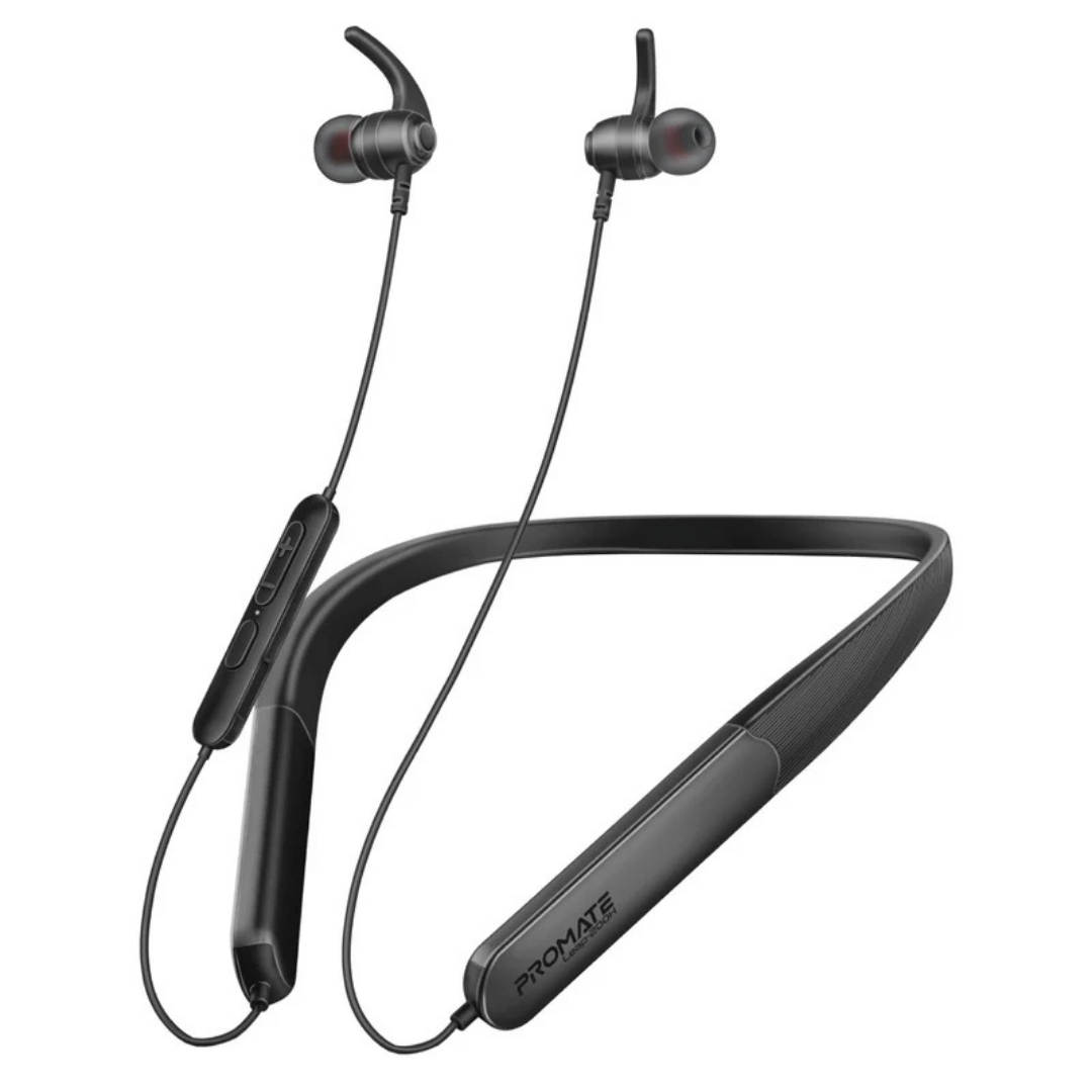 Promate High Definition Bluetooth V5.4 ENC Neckband Earphones Promate High Definition Bluetooth V5.4 ENC Neckband Earphones