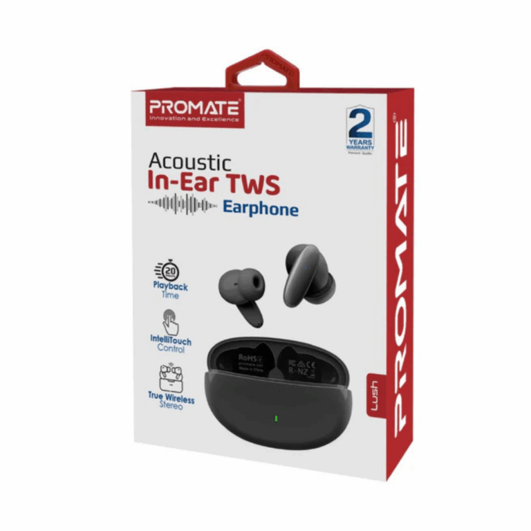 Promate Compact Bluetooth v5.1 TWS IPX5 Earphones