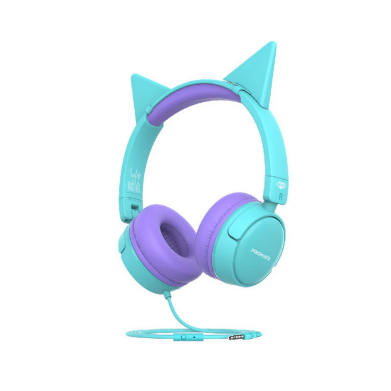 Promate HD Stereo KidSafe Wired Headset